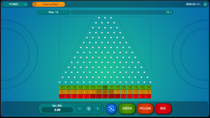 Plinko como jogar