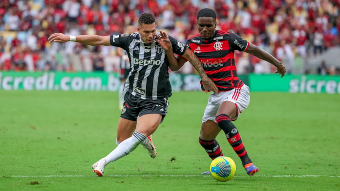 Maracanã vai ferver!  Flamengo x Atlético-MG: quem sai vencedor nesse duelo de gigantes? Fique por dentro do nosso palpite! Imagem: Eurasia Sport Images/GettyImages